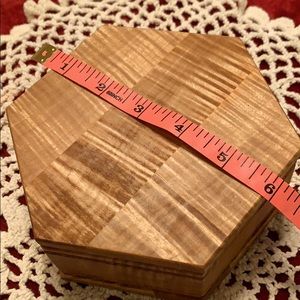 Tiger maple jewelry box